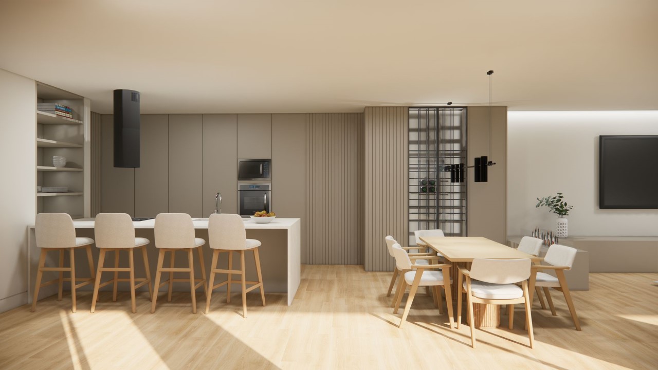 Moradia Contemporânea V3+1 com Elevador